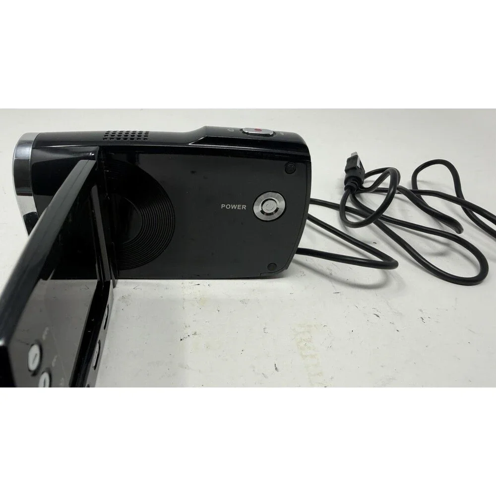 Vivitar DVR 947HD High Definition Compact Camcorder Black Tested